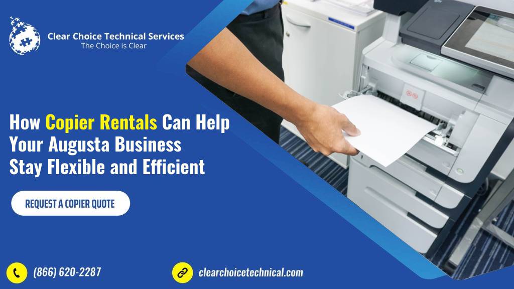 Read more about the article How Copier Rentals Can Help Your Augusta Business Stay Flexible and Efficient